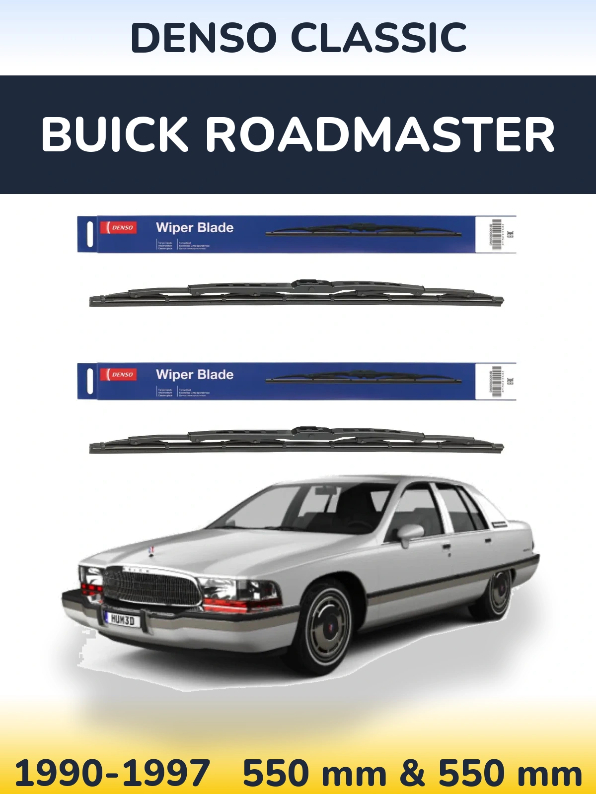 Ștergătoare Denso Classic pentru Buick Roadmaster