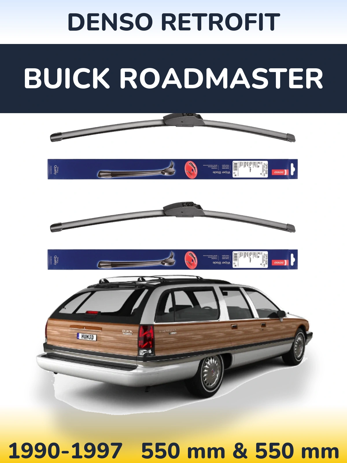 Ștergătoare Denso Retrofit pentru Buick Roadmaster