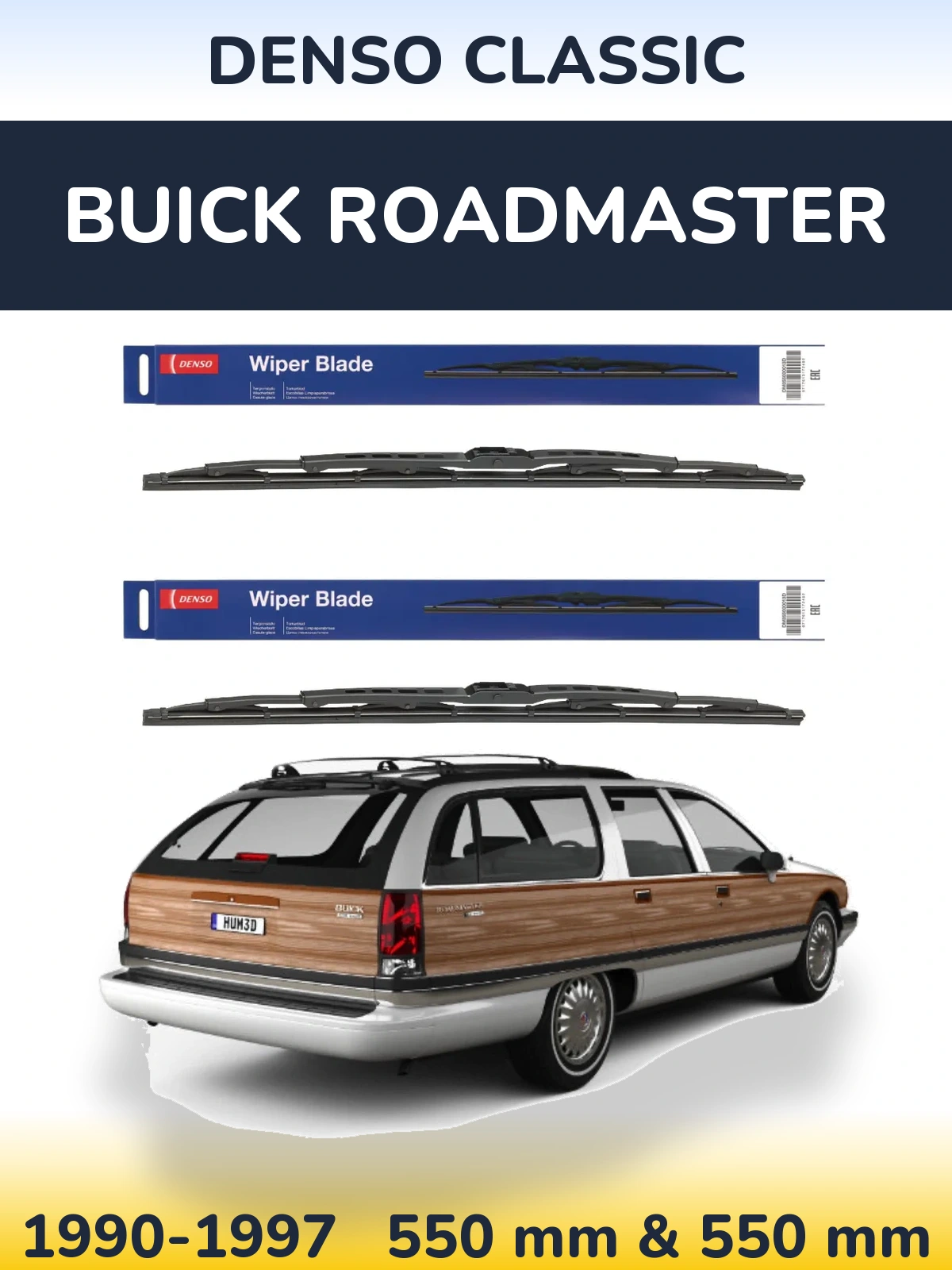 Ștergătoare Denso Classic pentru Buick Roadmaster