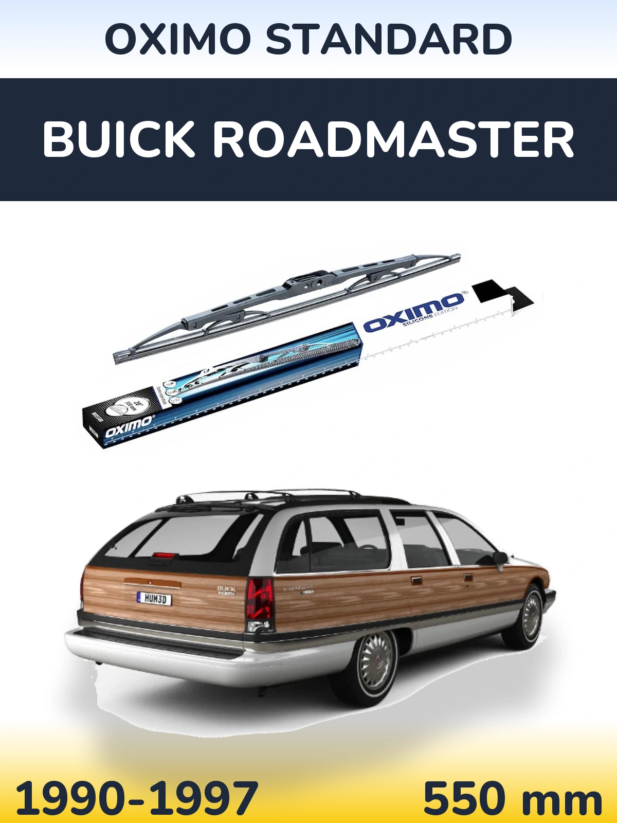 Ștergătoare Oximo Standard pentru Buick Roadmaster
