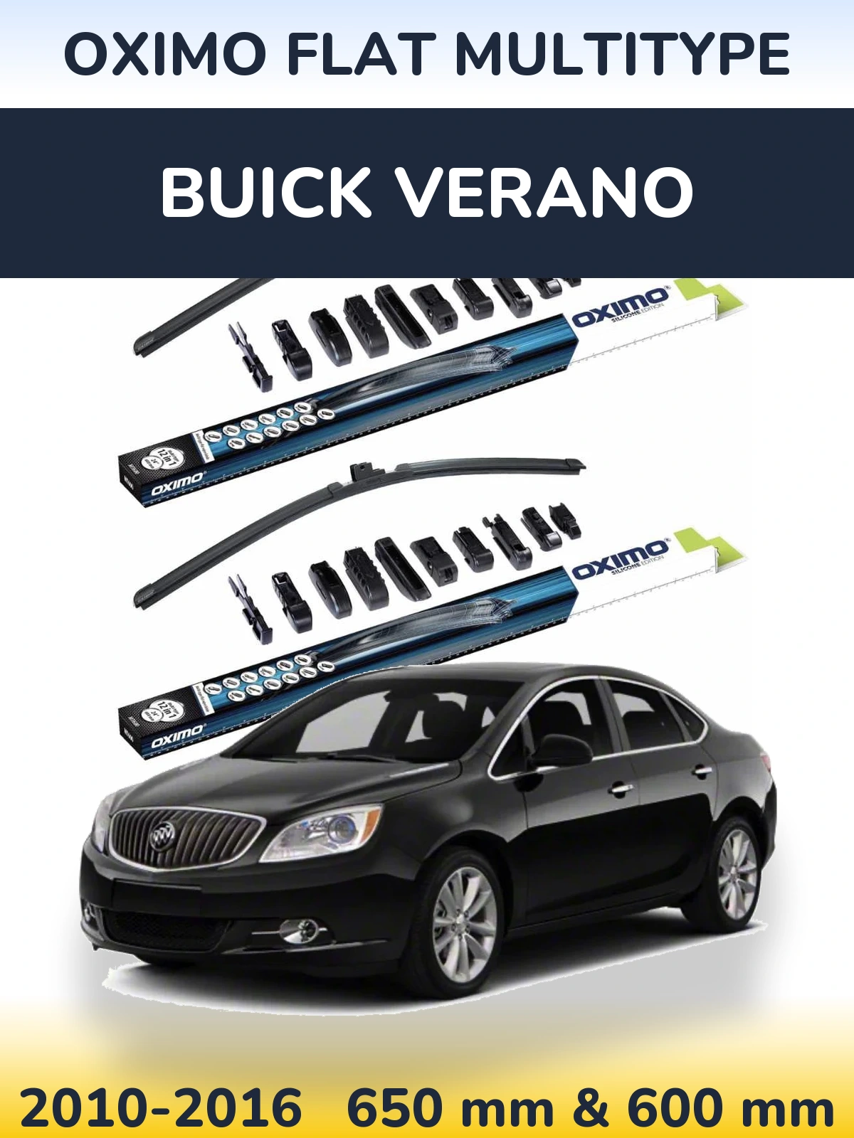 Ștergătoare Oximo Flat MultiTipe pentru Buick Verano