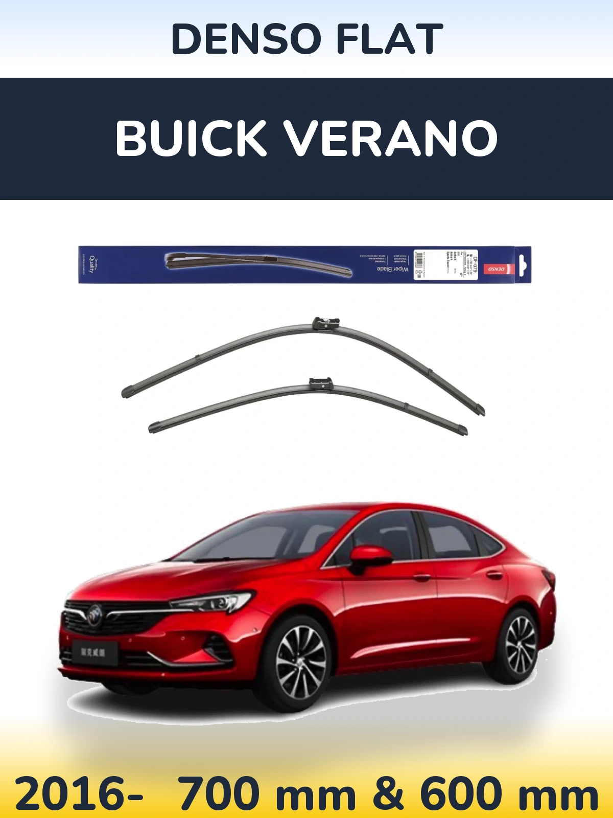 Ștergătoare Denso Flat pentru Buick Verano