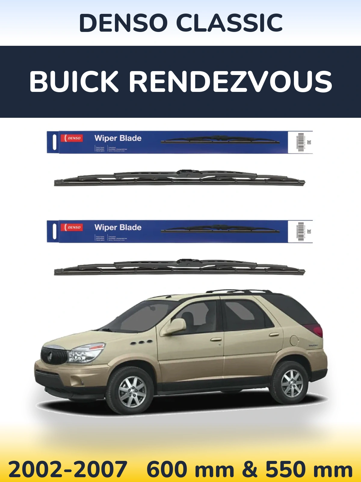 Ștergătoare Denso Classic pentru Buick Rendezvous