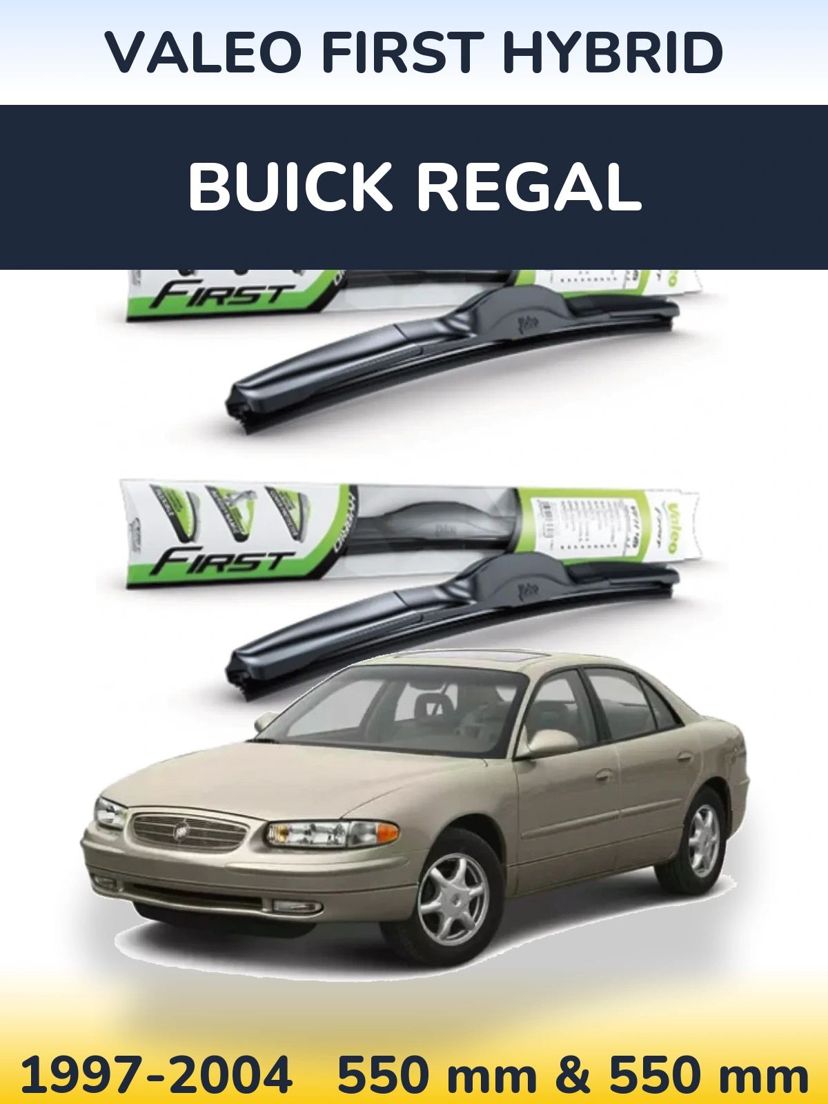 Ștergătoare Valeo First Hybrid pentru Buick Regal