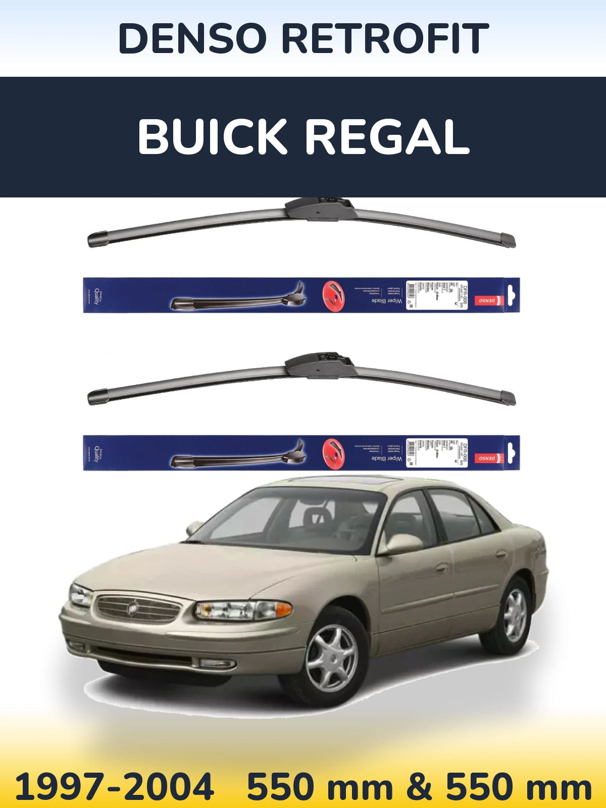Ștergătoare Denso Retrofit pentru Buick Regal