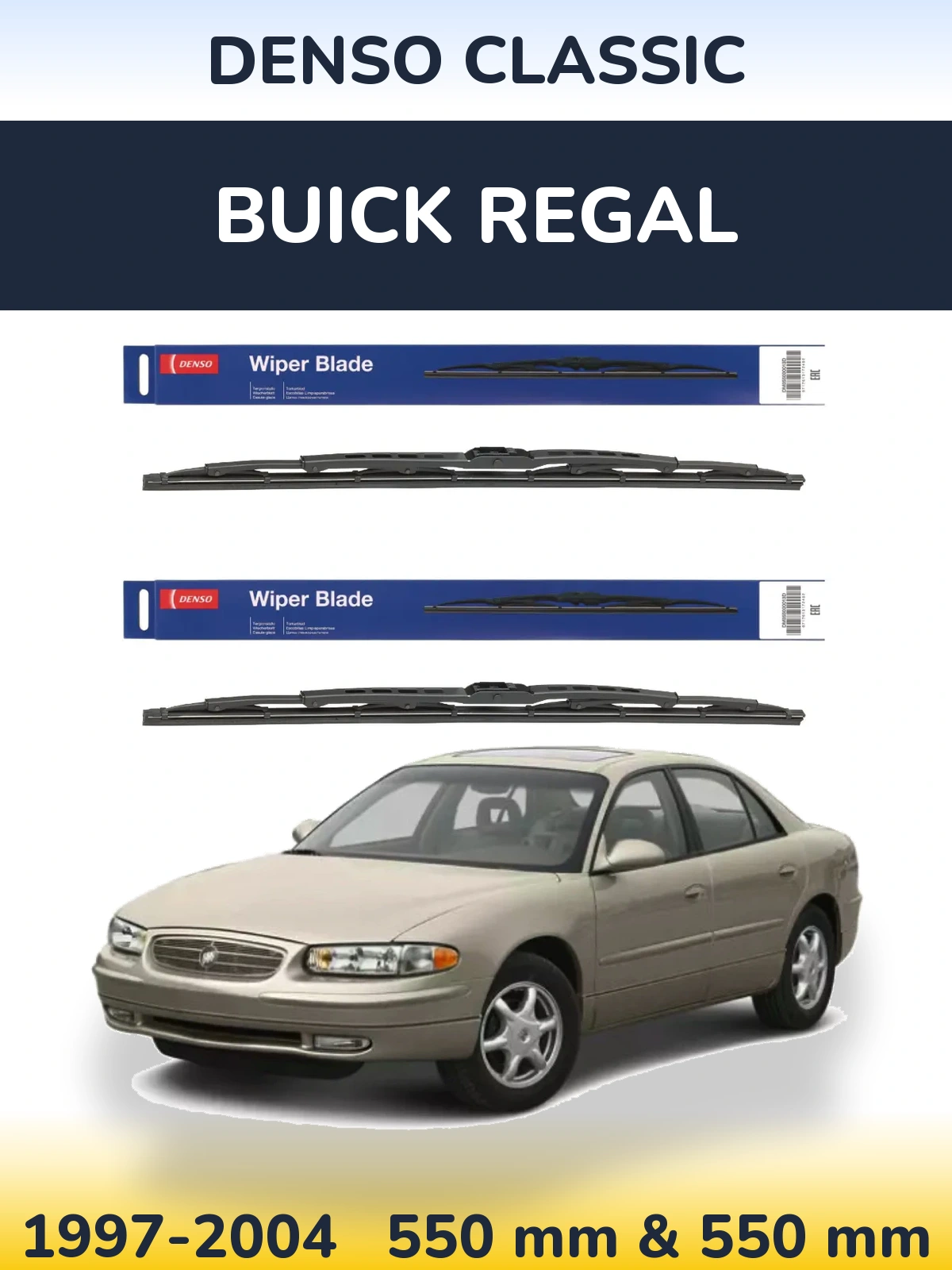 Ștergătoare Denso Classic pentru Buick Regal