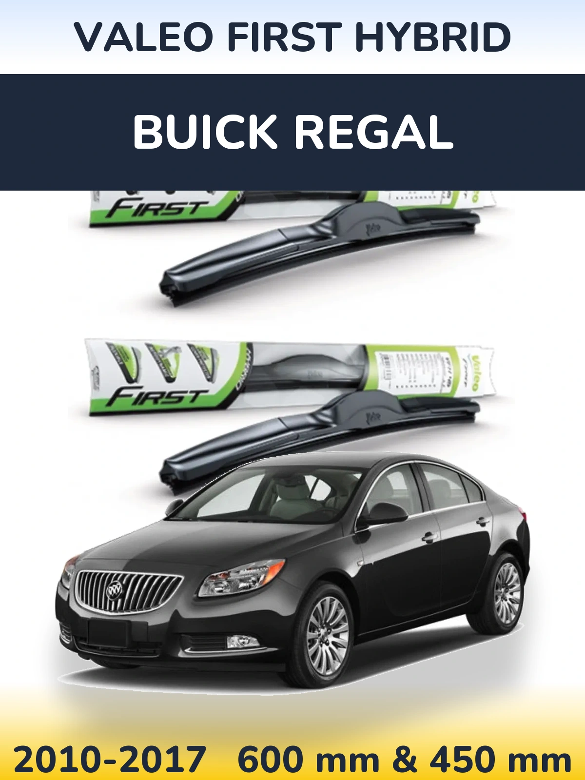Ștergătoare Valeo First Hybrid pentru Buick Regal