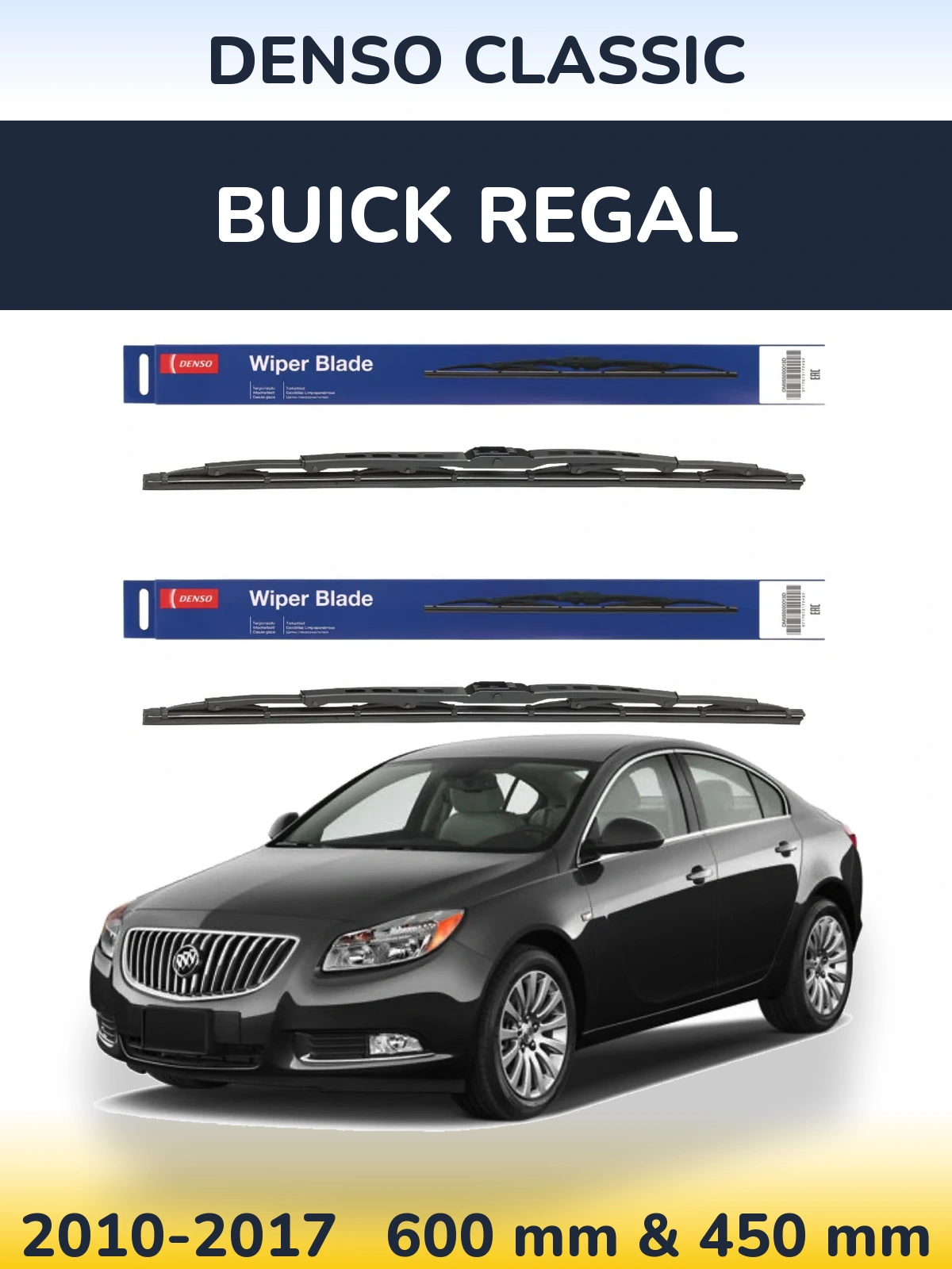 Ștergătoare Denso Classic pentru Buick Regal