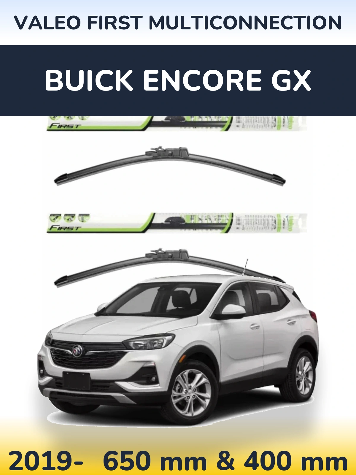 Ștergătoare Valeo First MultiConnection pentru Buick Encore GX