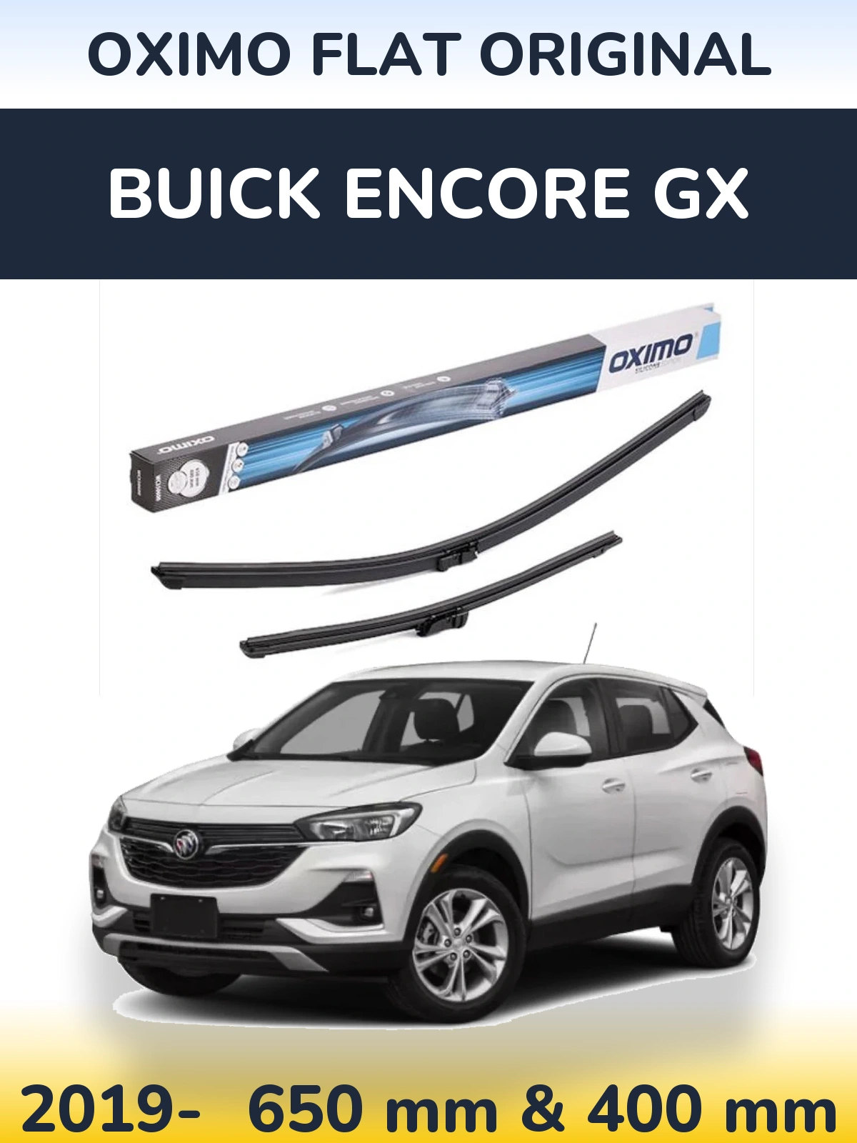 Ștergătoare Oximo Flat Original pentru Buick Encore GX