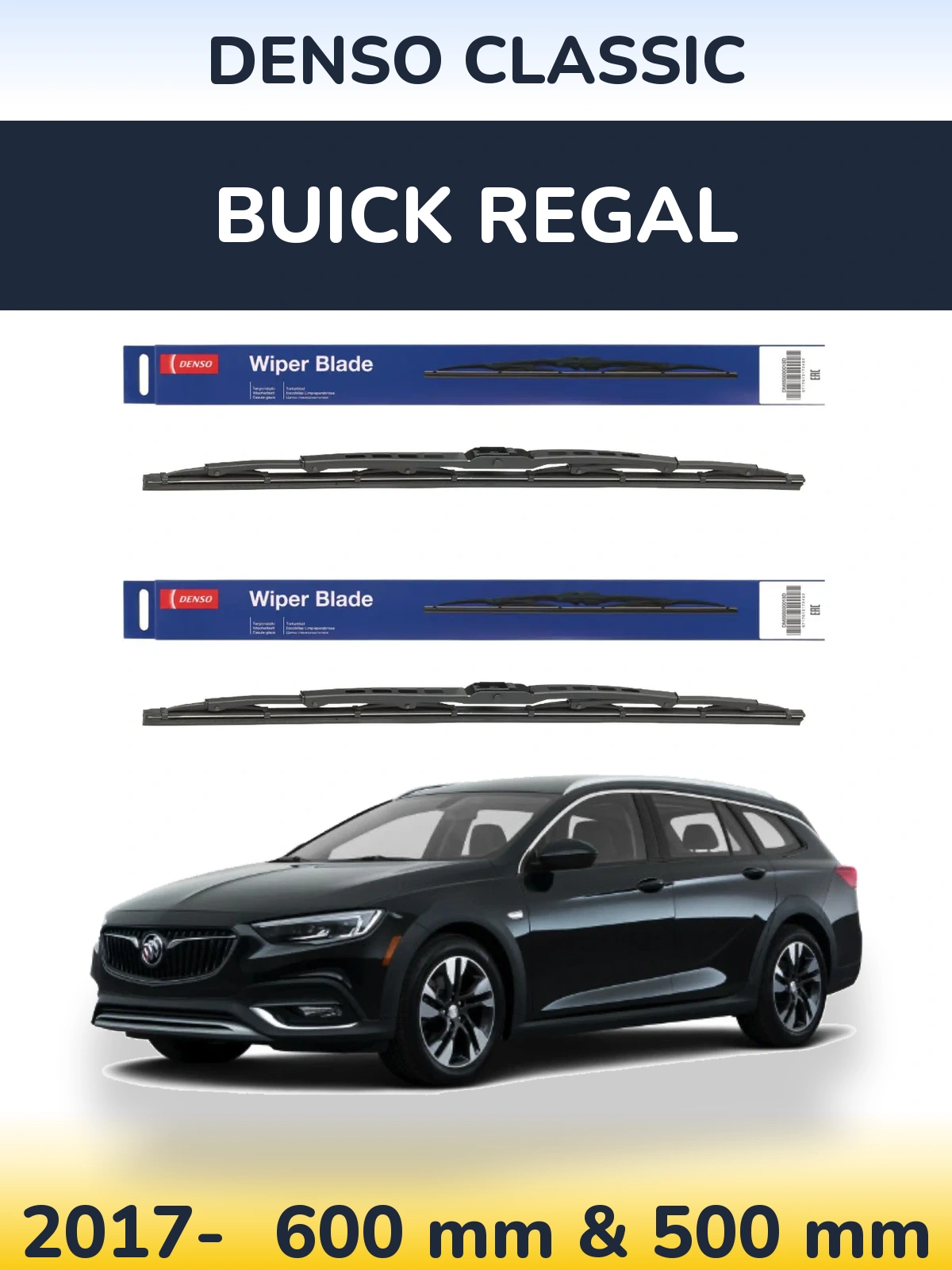 Ștergătoare Denso Classic pentru Buick Regal