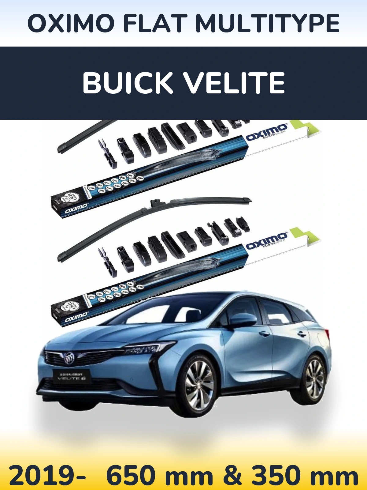 Ștergătoare Oximo Flat MultiTipe pentru Buick Velite