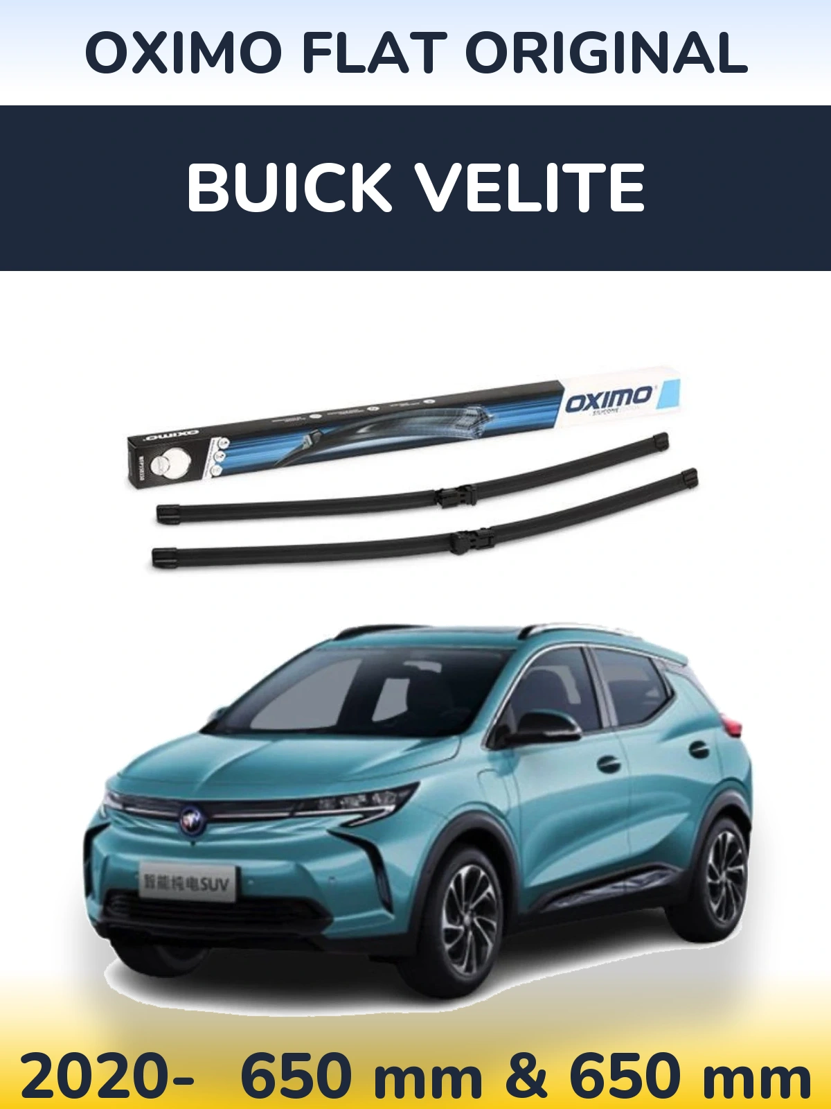 Ștergătoare Oximo Flat Original pentru Buick Velite