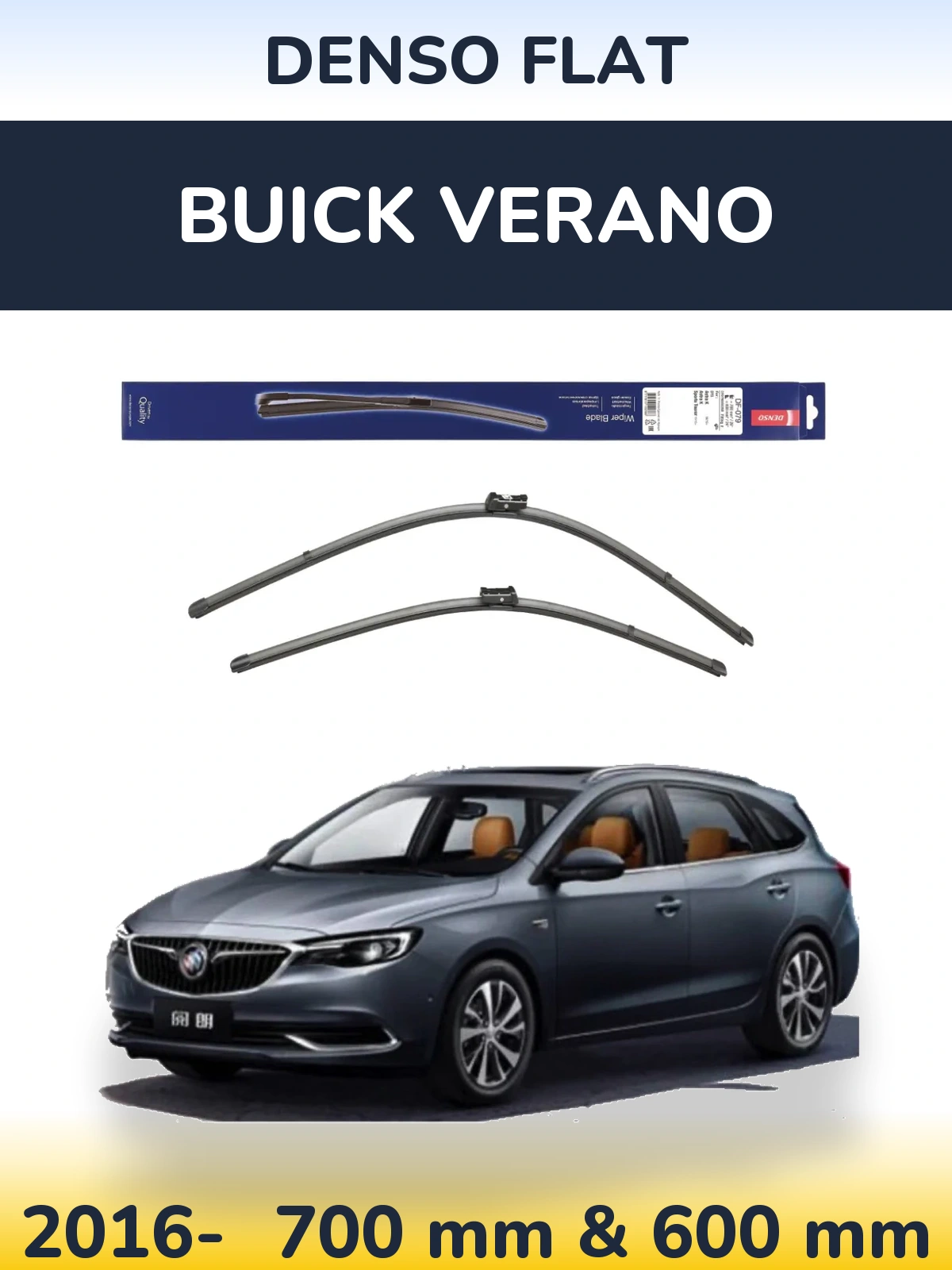 Ștergătoare Denso Flat pentru Buick Verano