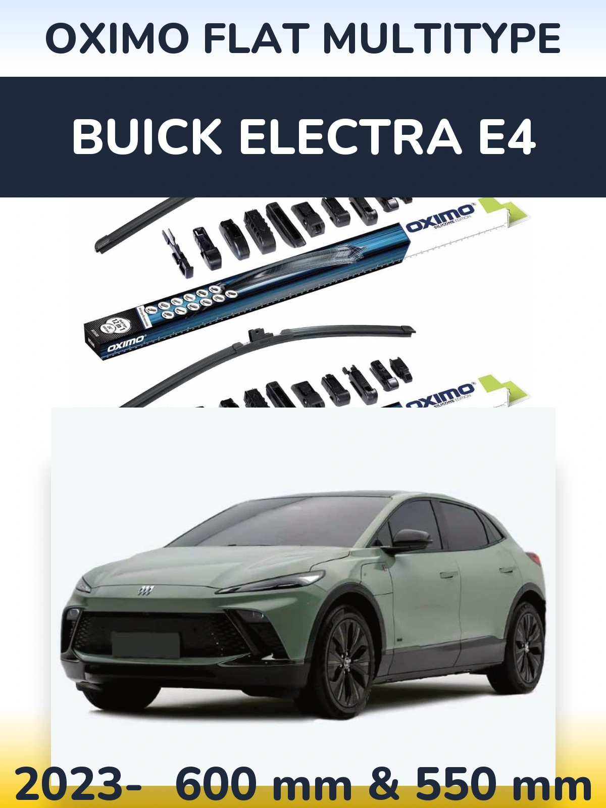 Ștergătoare Oximo Flat MultiTipe pentru Buick Electra E4