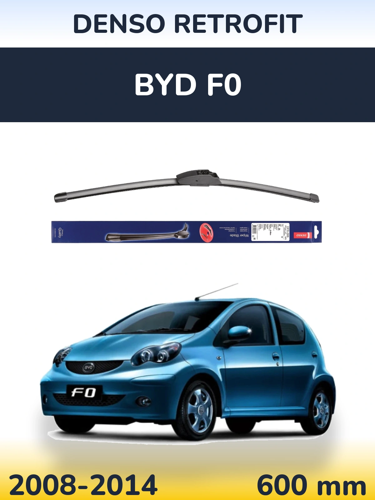 Ștergătoare Denso Retrofit pentru BYD F0