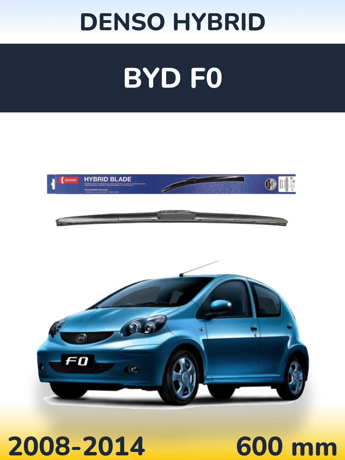 Ștergătoare Denso Hybrid pentru BYD F0