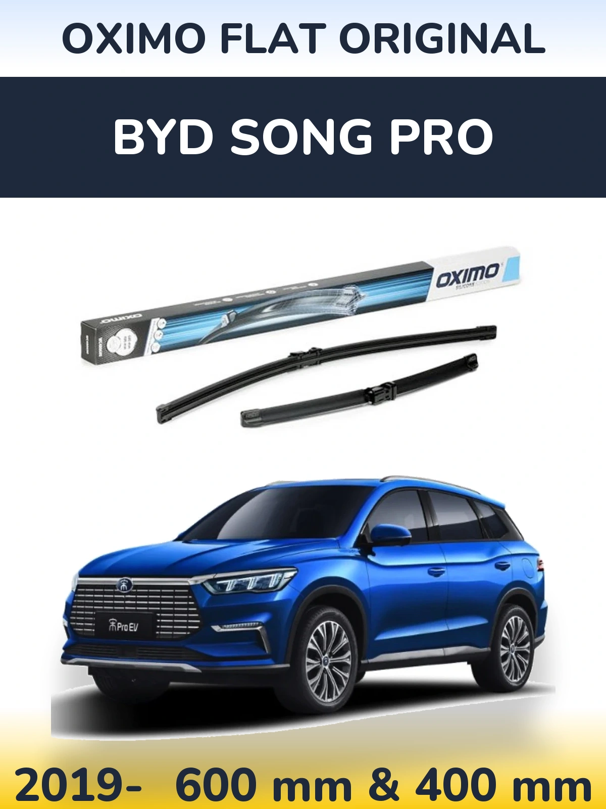 Ștergătoare Oximo Flat Original pentru BYD Song Pro
