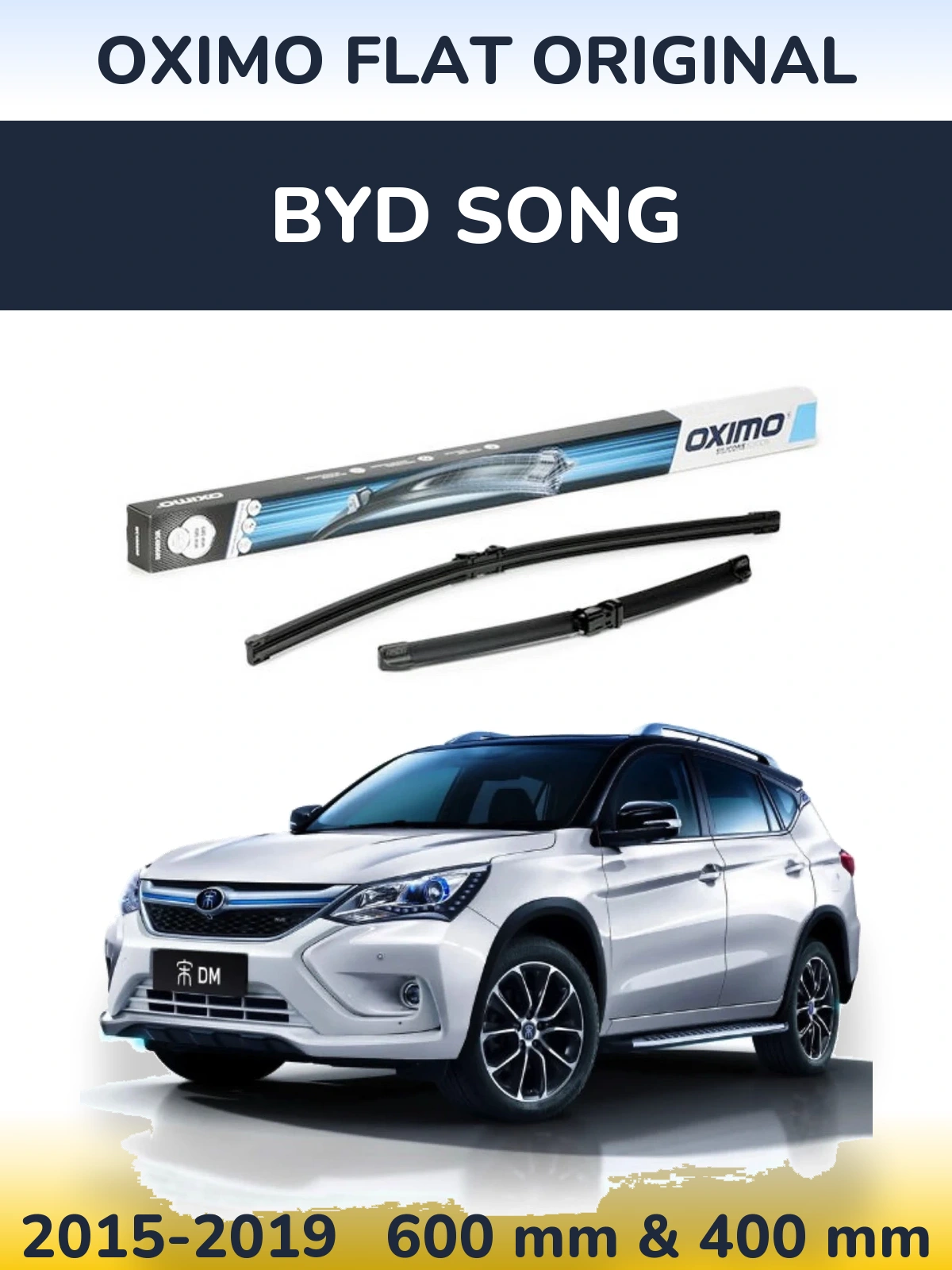 Ștergătoare Oximo Flat Original pentru BYD Song