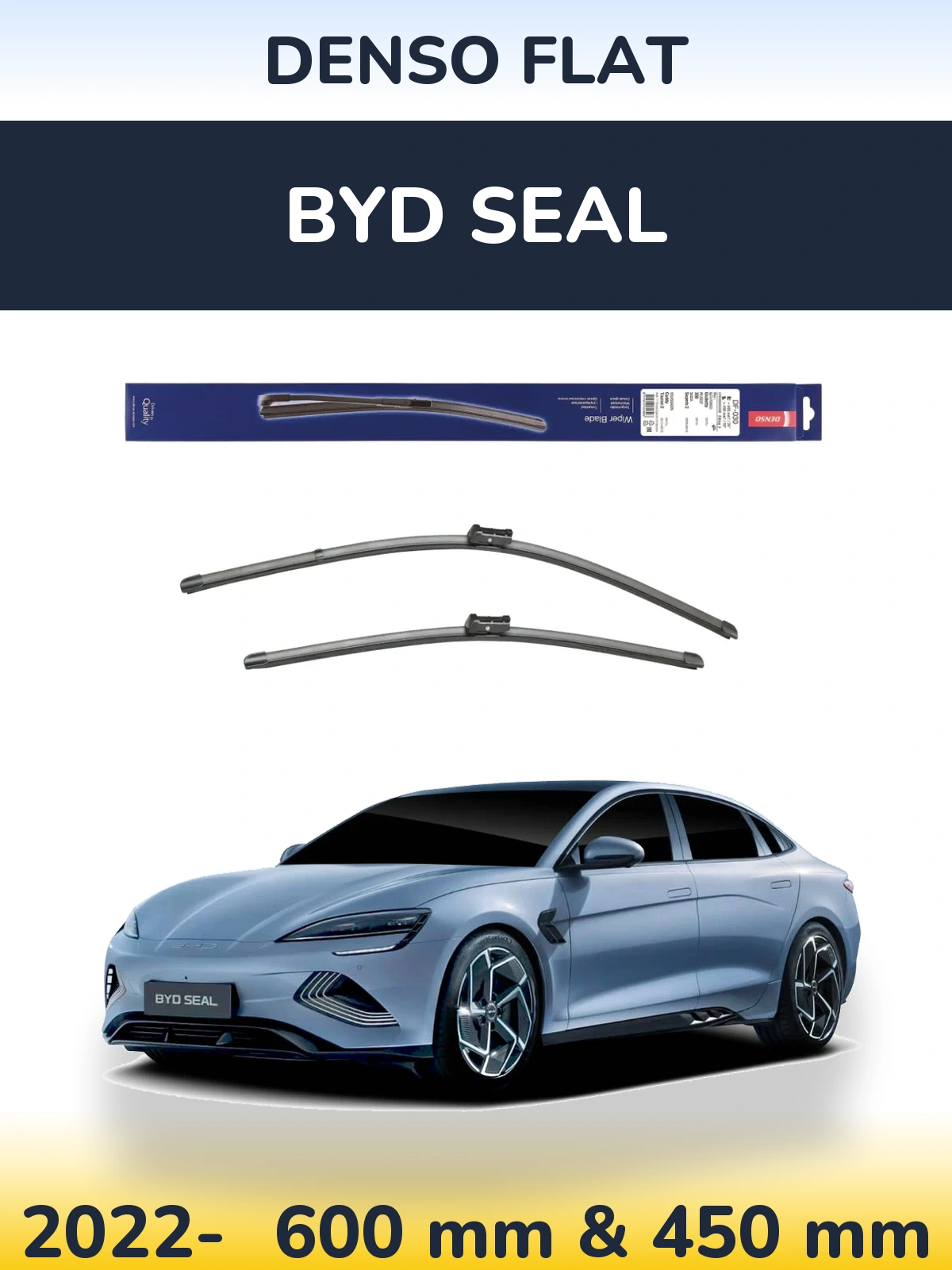 Ștergătoare Denso Flat pentru BYD Seal