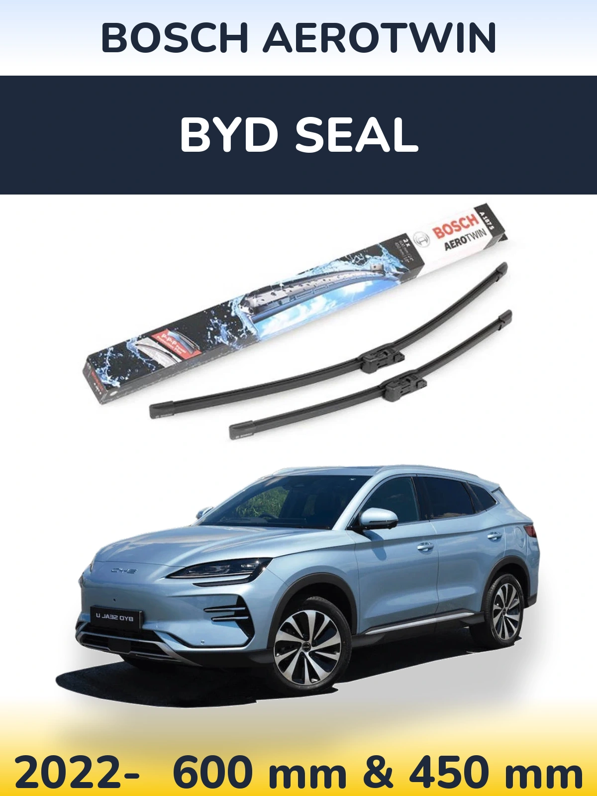 Ștergătoare BOSCH AeroTwin pentru BYD Seal