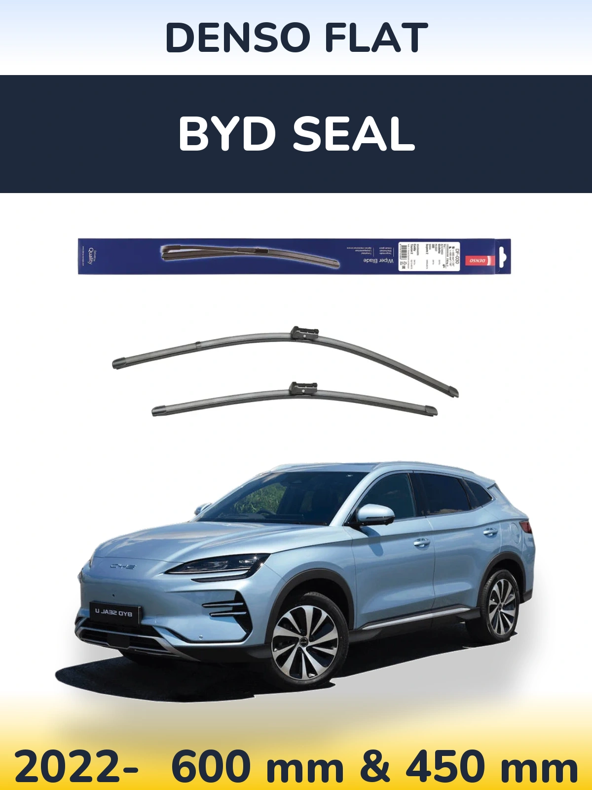 Ștergătoare Denso Flat pentru BYD Seal