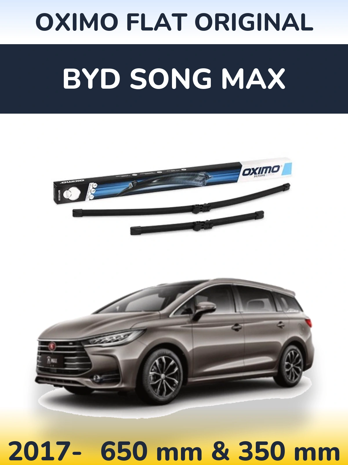 Ștergătoare Oximo Flat Original pentru BYD Song Max