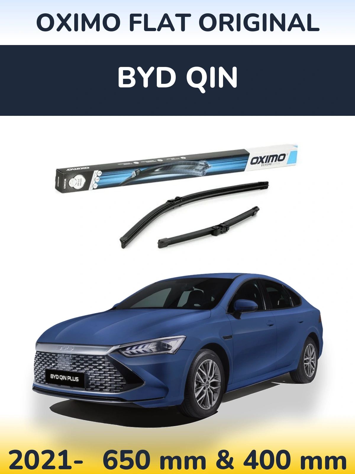 Ștergătoare Oximo Flat Original pentru BYD Qin