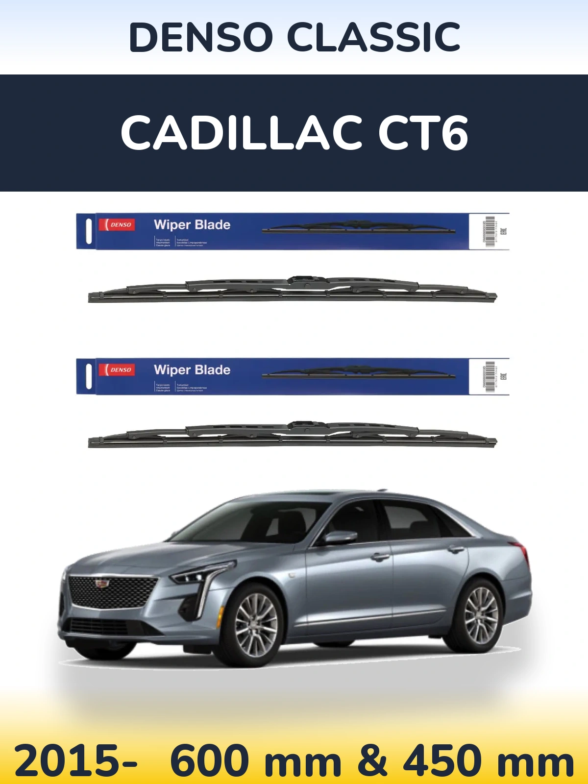 Ștergătoare Denso Classic pentru Cadillac CT6