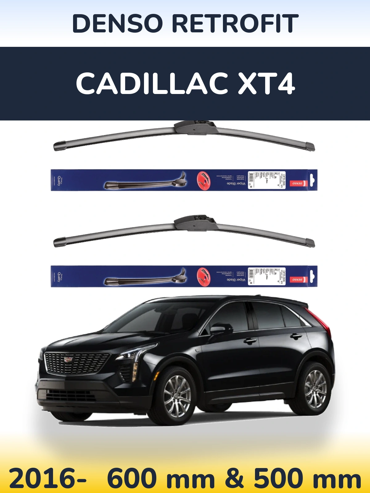 Ștergătoare Denso Retrofit pentru Cadillac XT4