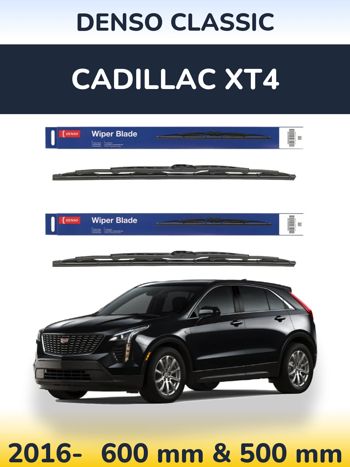 Ștergătoare Denso Classic pentru Cadillac XT4