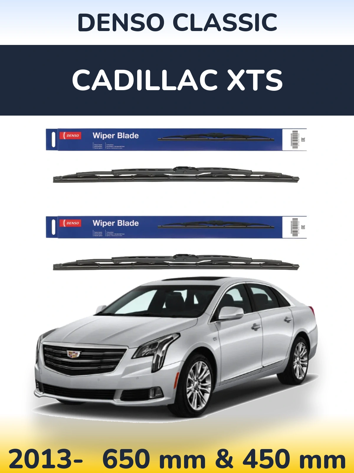 Ștergătoare Denso Classic pentru Cadillac XTS