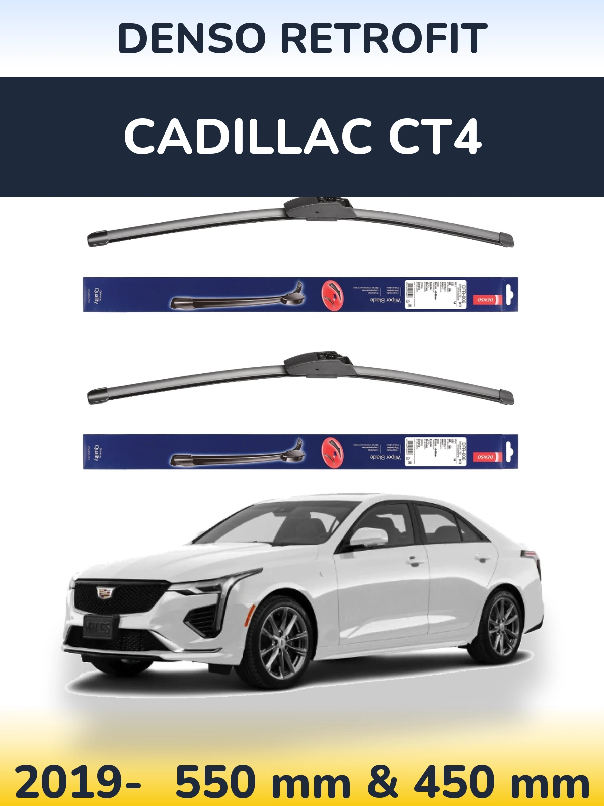 Ștergătoare Denso Retrofit pentru Cadillac CT4