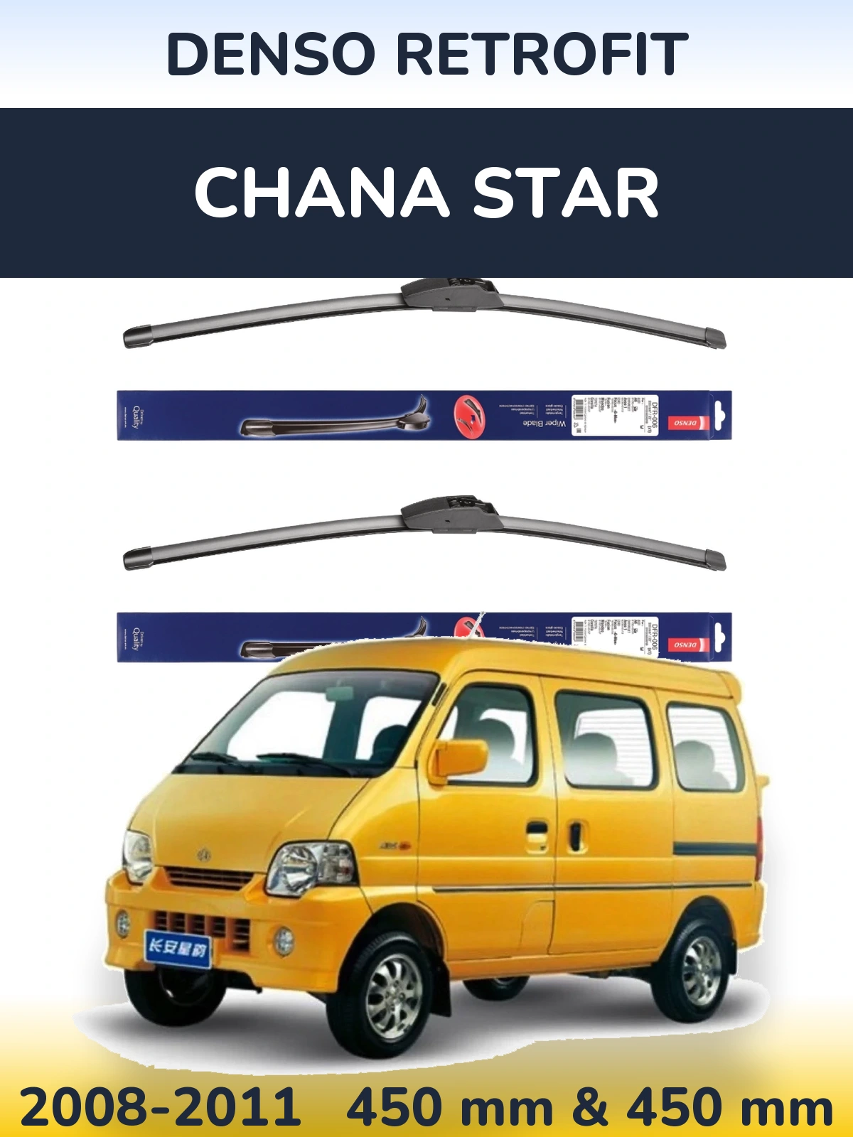 Ștergătoare Denso Retrofit pentru Chana Star
