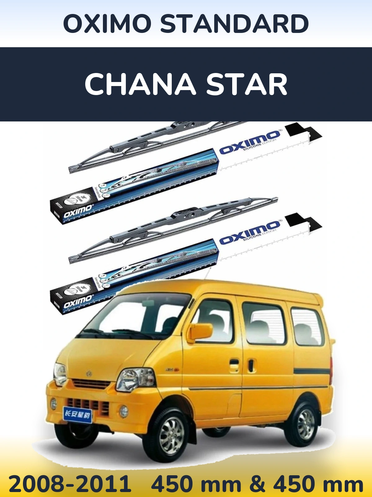 Ștergătoare Oximo Standard pentru Chana Star