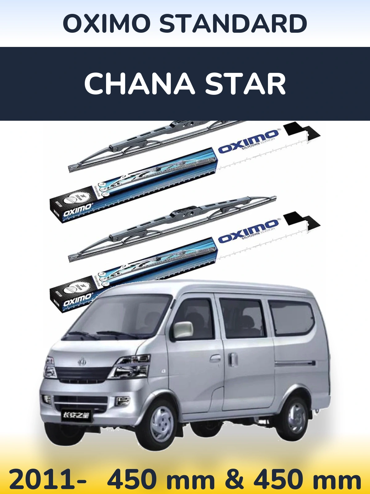 Ștergătoare Oximo Standard pentru Chana Star