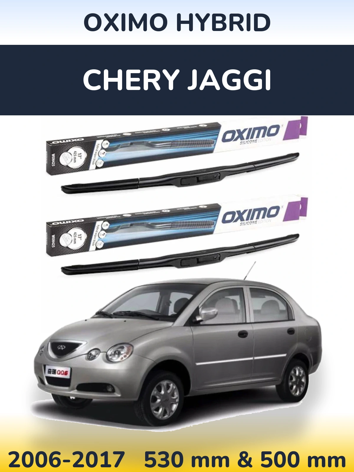 Ștergătoare Oximo Hybrid pentru Chery Jaggi