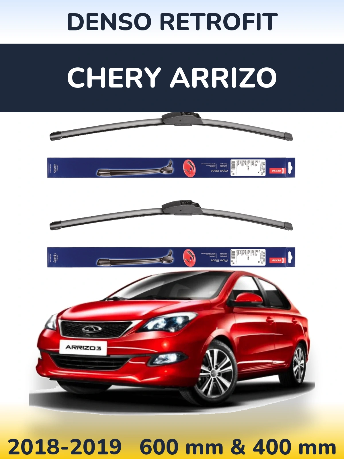 Ștergătoare Denso Retrofit pentru Chery Arrizo