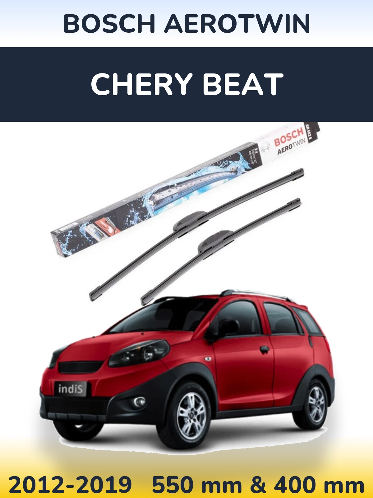 Ștergătoare BOSCH AeroTwin pentru Chery Beat