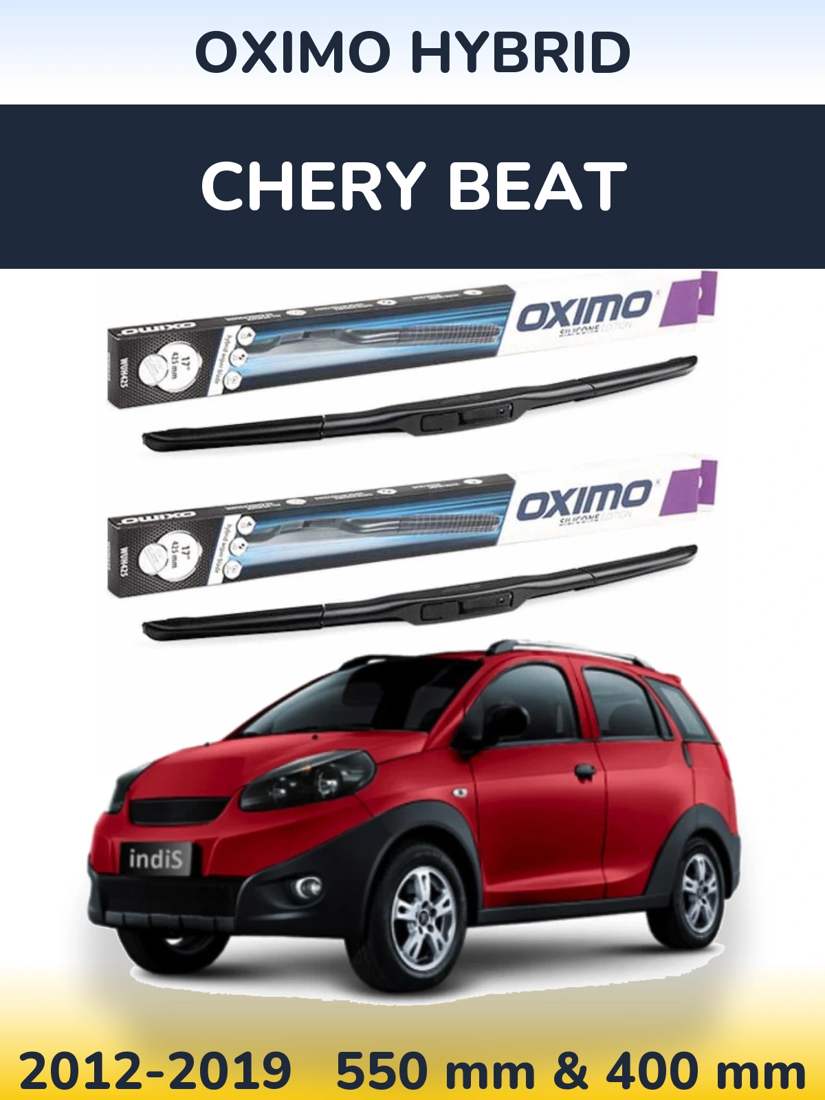 Ștergătoare Oximo Hybrid pentru Chery Beat