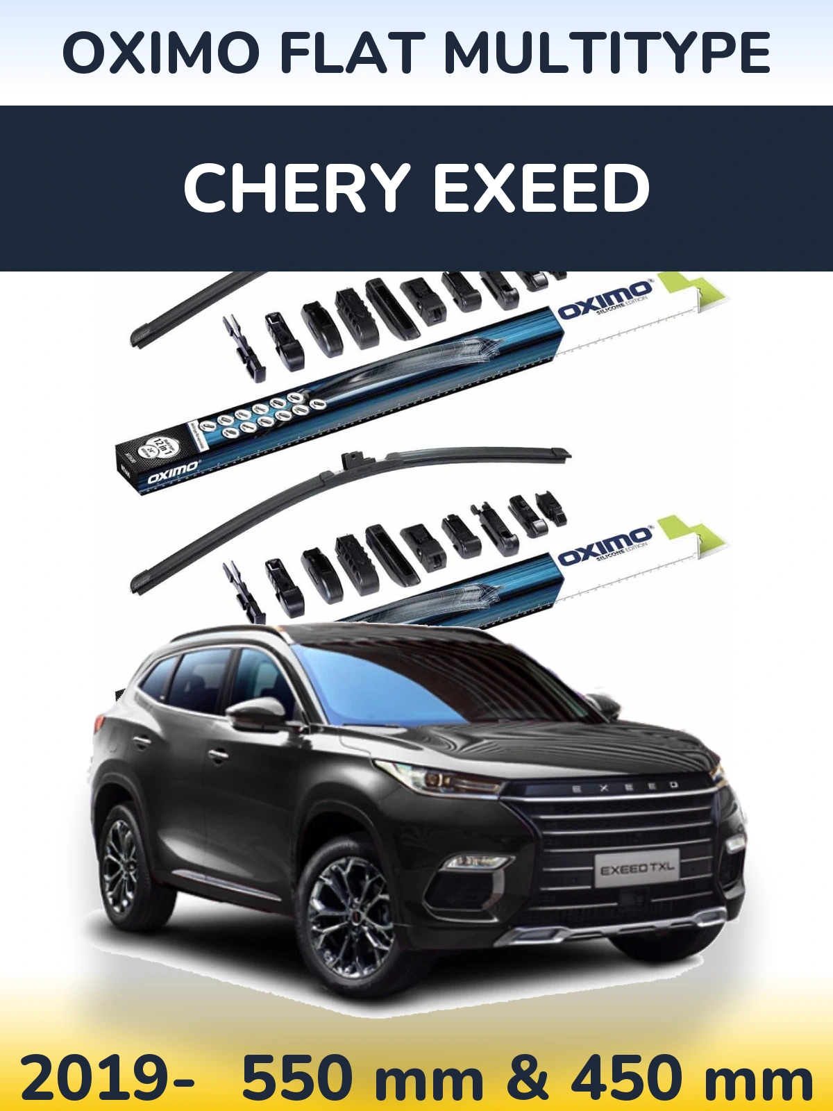 Ștergătoare Oximo Flat MultiTipe pentru Chery Exeed