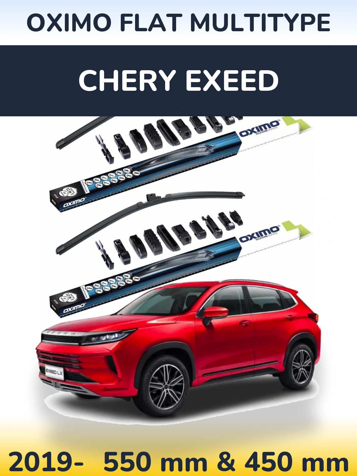 Ștergătoare Oximo Flat MultiTipe pentru Chery Exeed