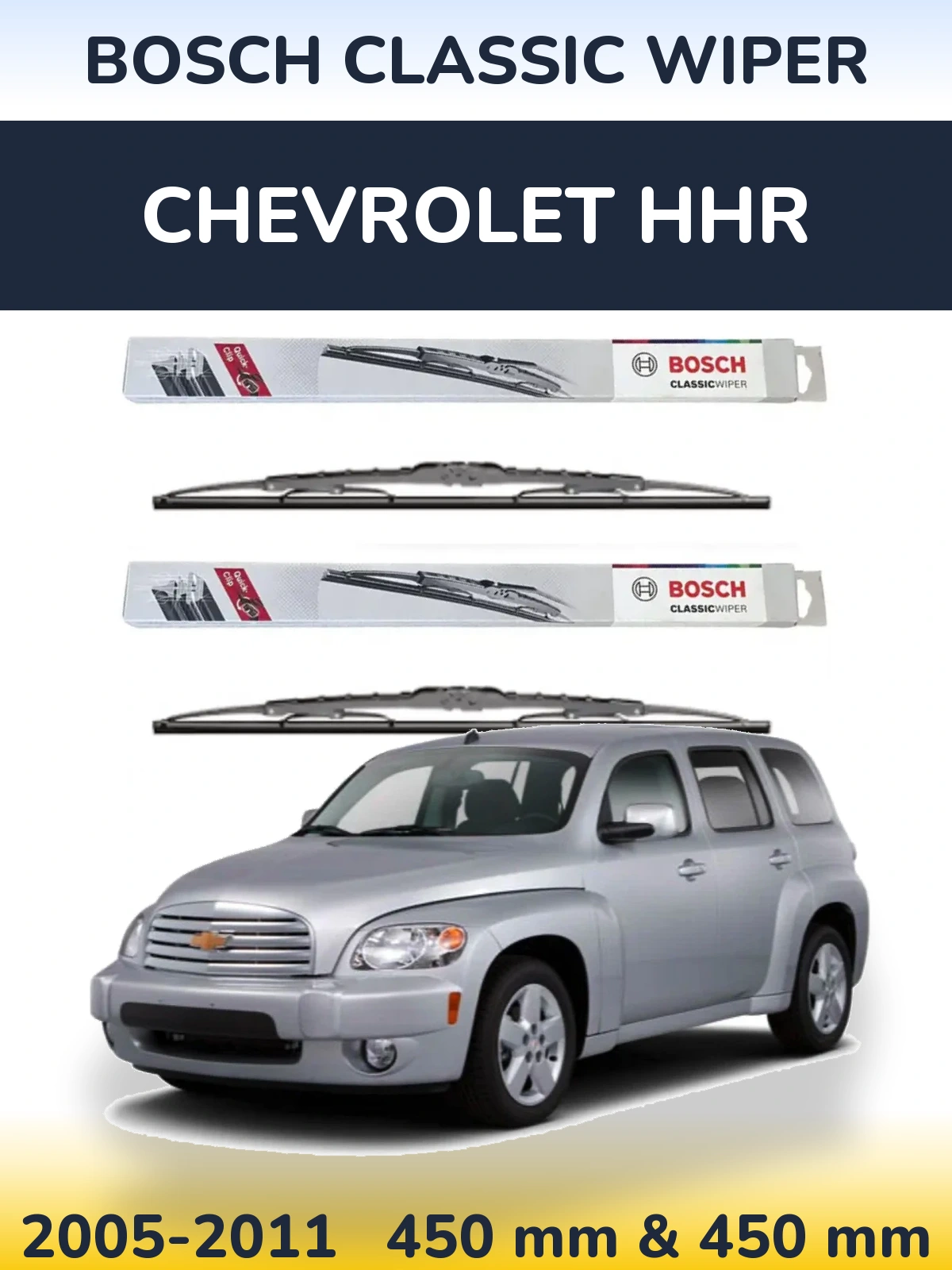 Ștergătoare BOSCH Classic Wiper pentru Chevrolet HHR