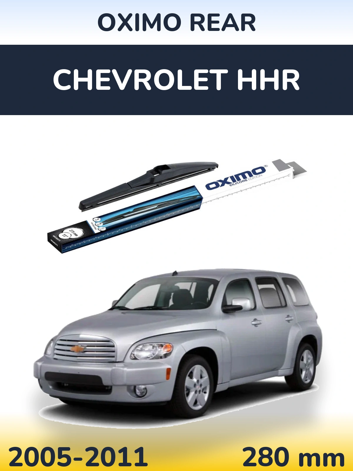 Rear wiper blade Oximo Rear 280 mm for Chevrolet HHR 2005-2011