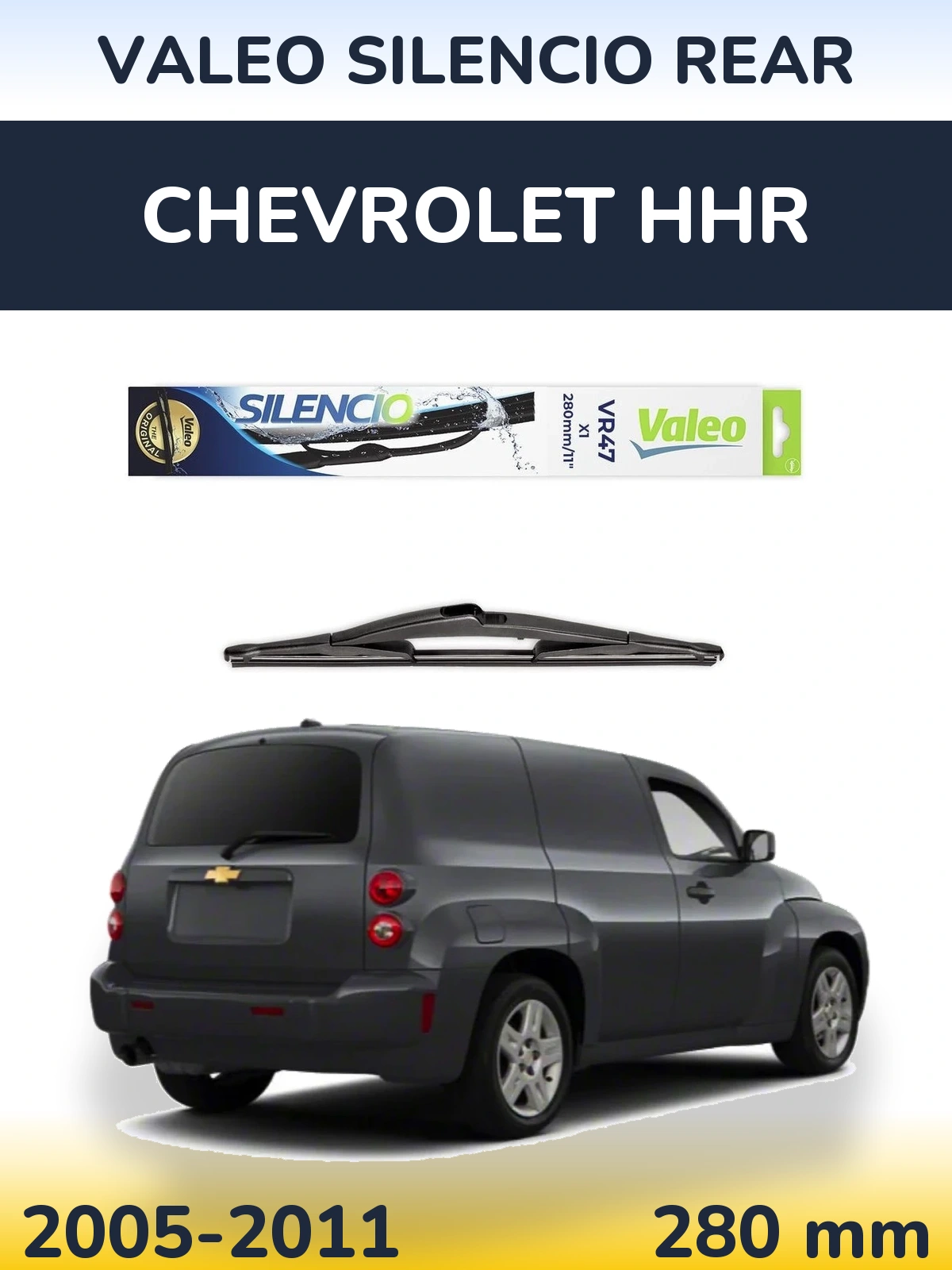 Ștergătoare Valeo Silencio Rear pentru Chevrolet HHR