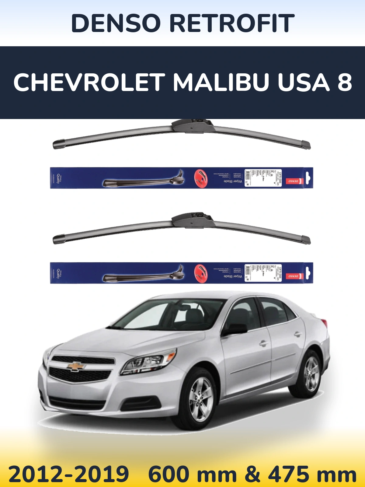 Ștergătoare Denso Retrofit pentru Chevrolet Malibu USA 8