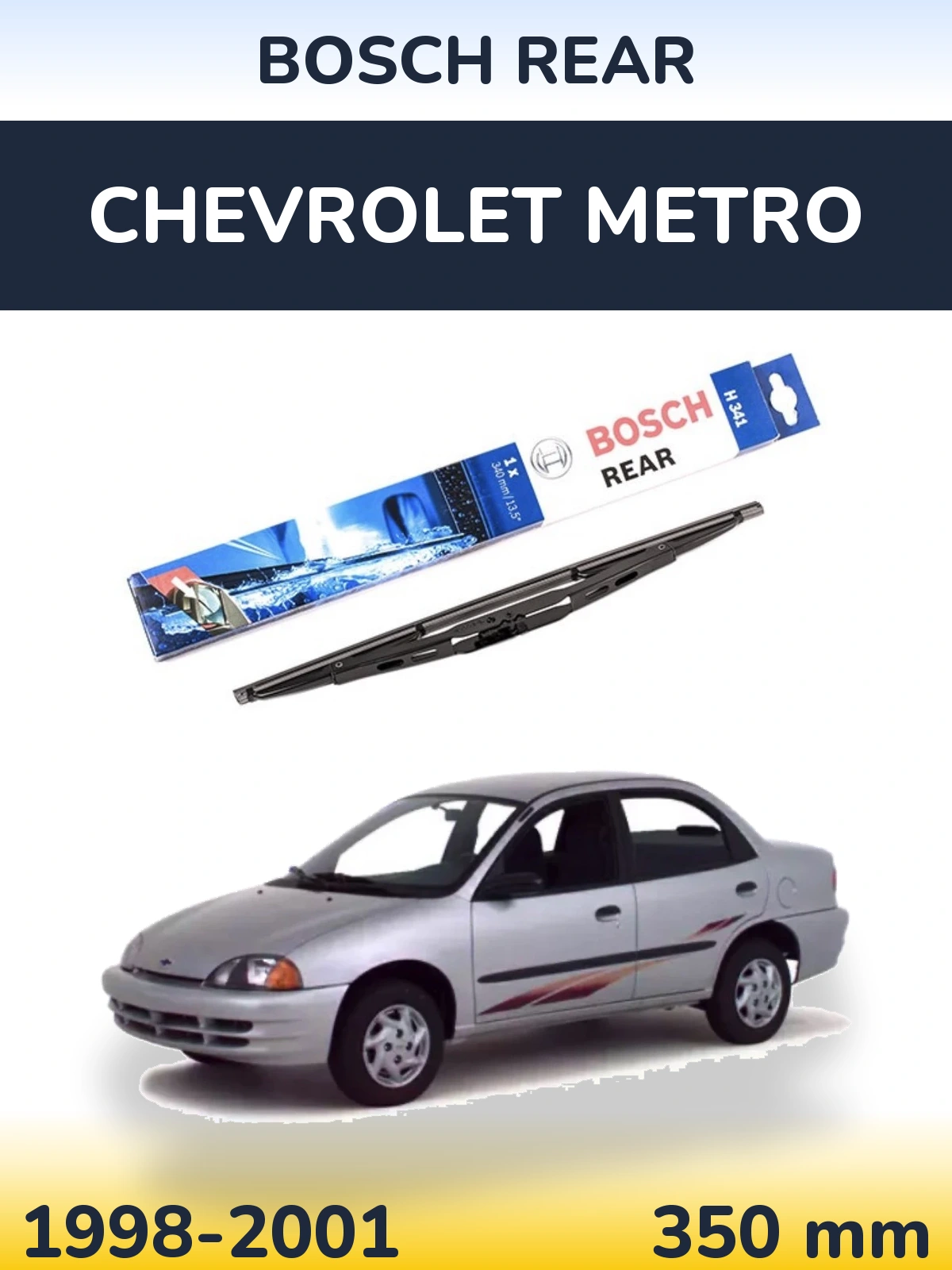 Ștergătoare BOSCH Rear pentru Chevrolet Metro