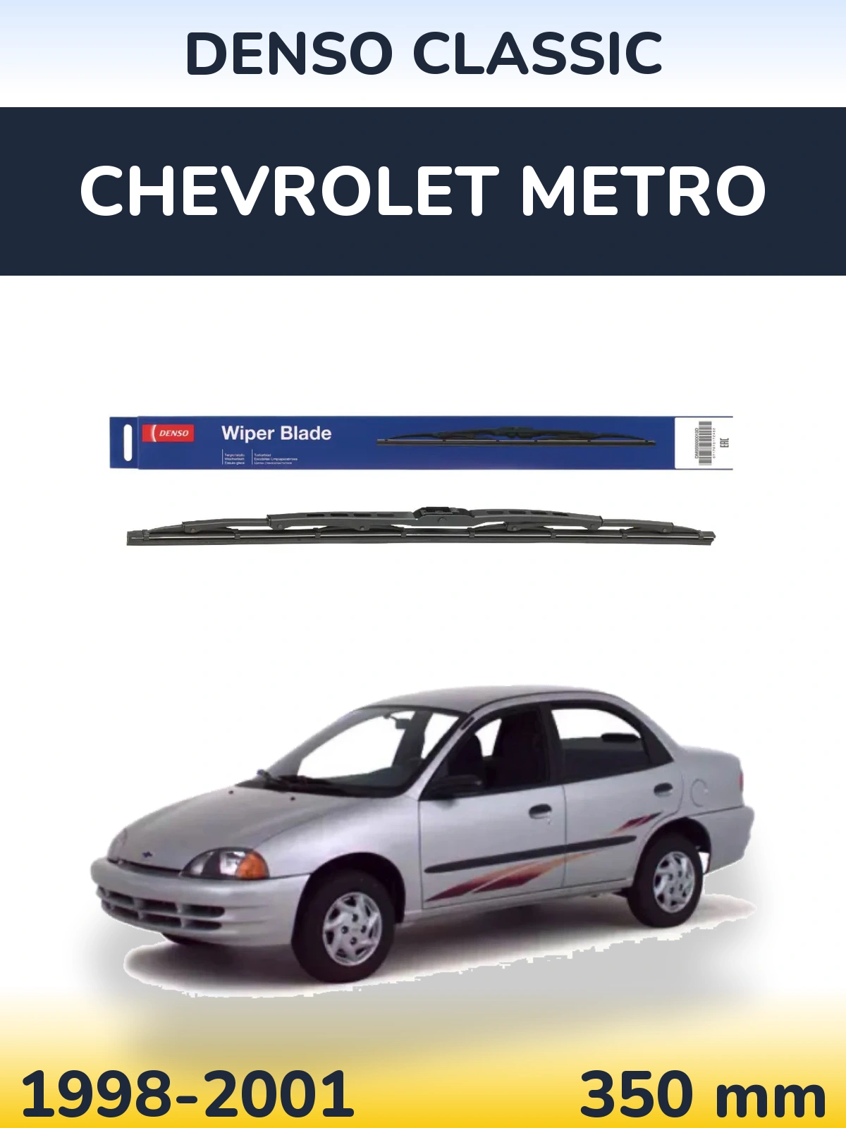 Ștergătoare Denso Classic pentru Chevrolet Metro