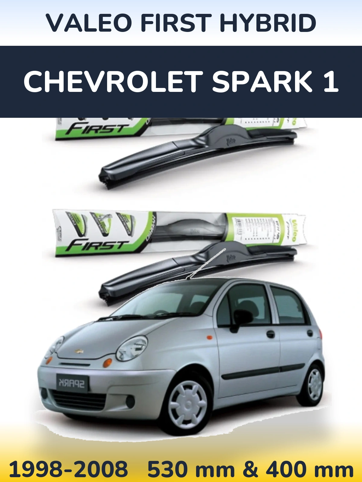 Ștergătoare Valeo First Hybrid pentru Chevrolet Spark 1