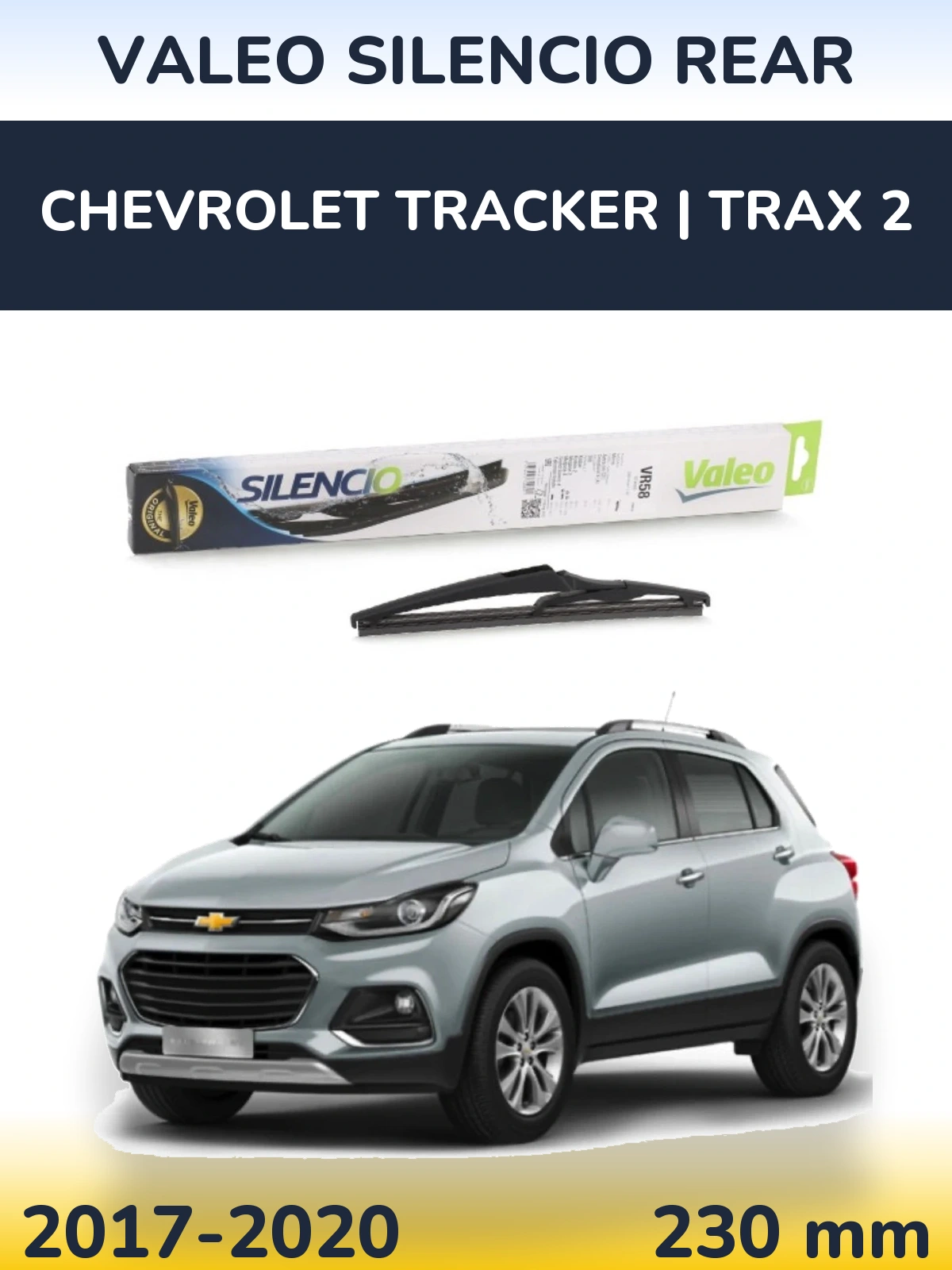 Ștergătoare Valeo Silencio Rear pentru Chevrolet Tracker | Trax 2